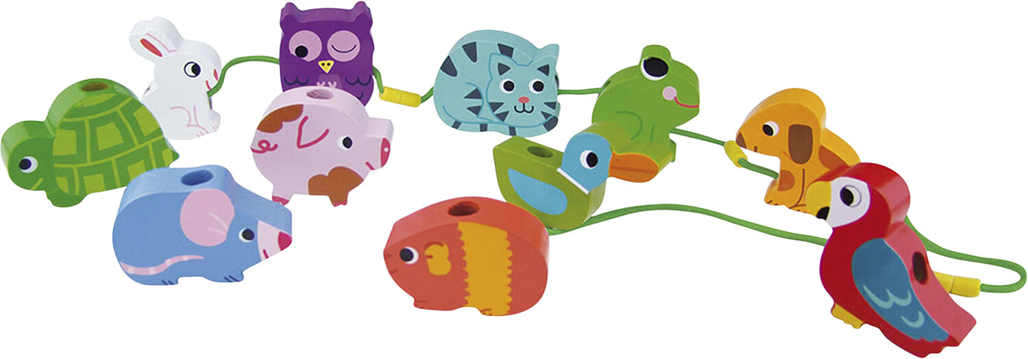 Vilac - Store tr&aelig;perler - Dyr