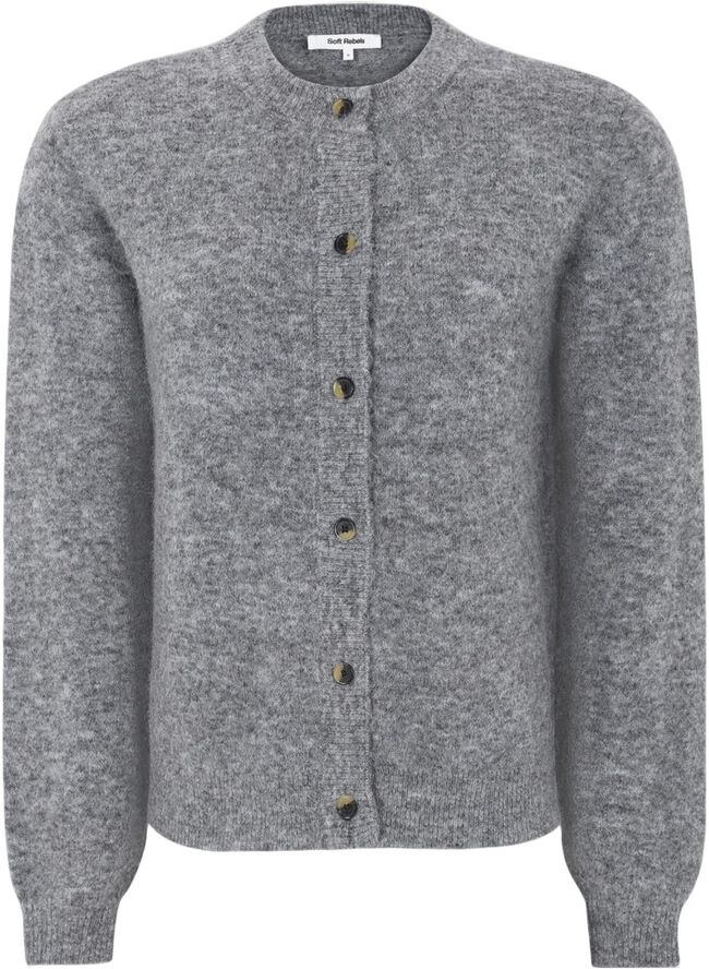 SRAllison O-neck Cardigan knit