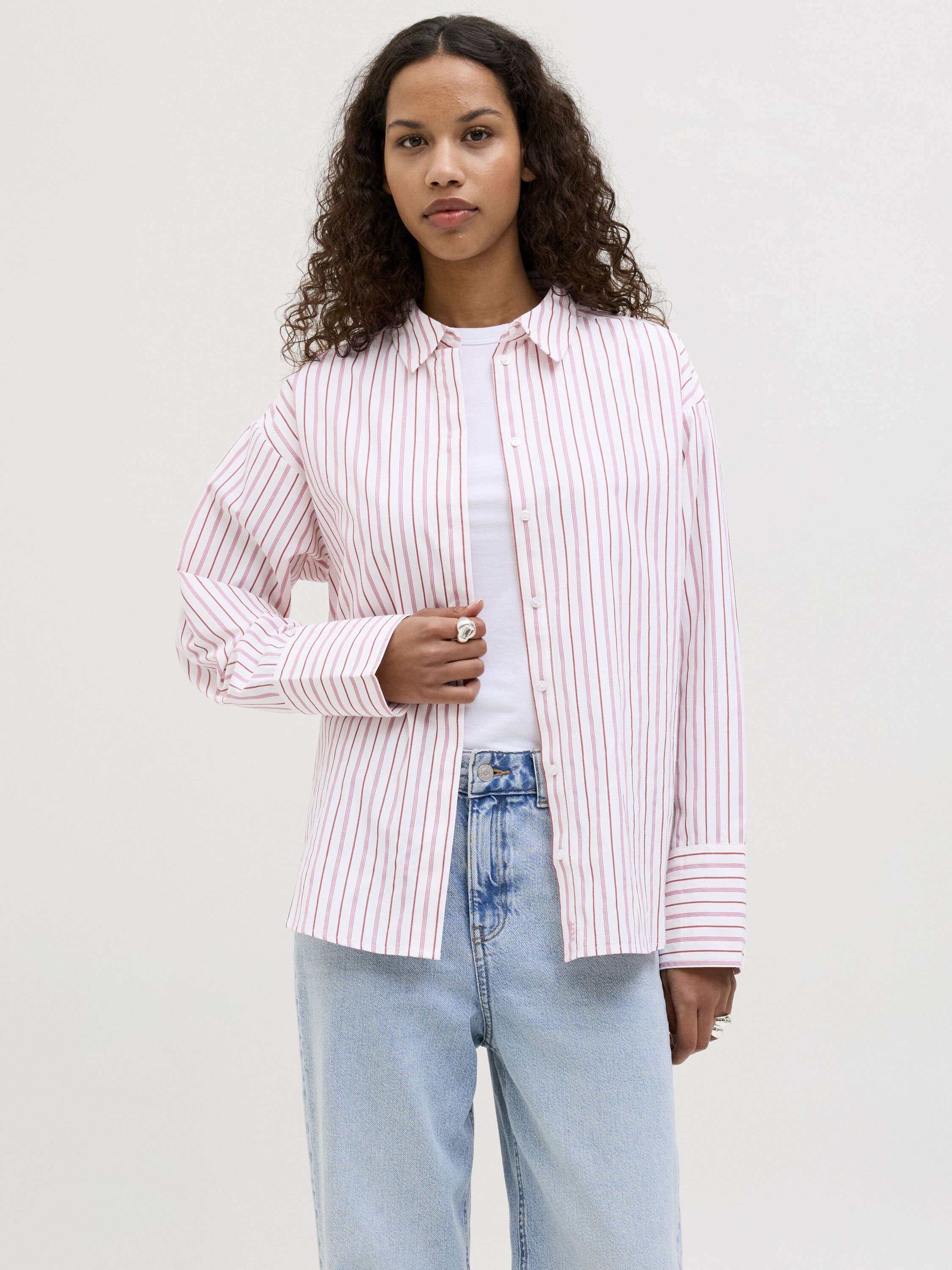 JXCARO POPLIN LS RLX SHIRT WVN NOOS