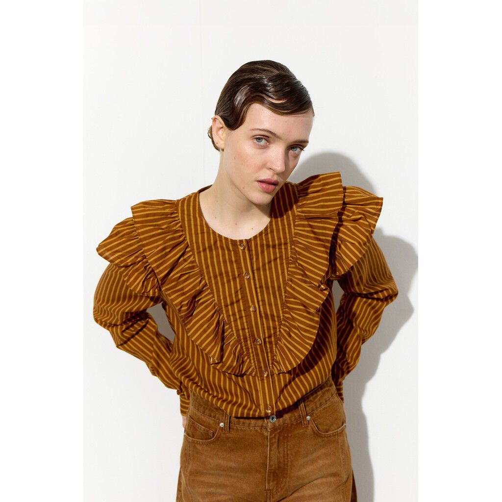 Lucinda Ruffle Shirt