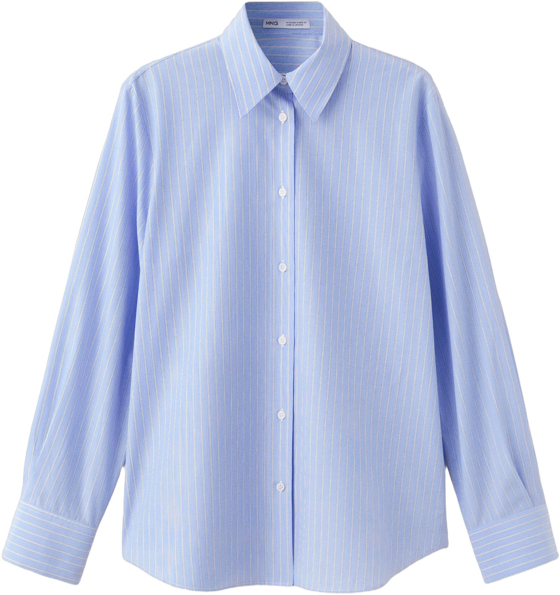 Cotton and lyocell blend straight s