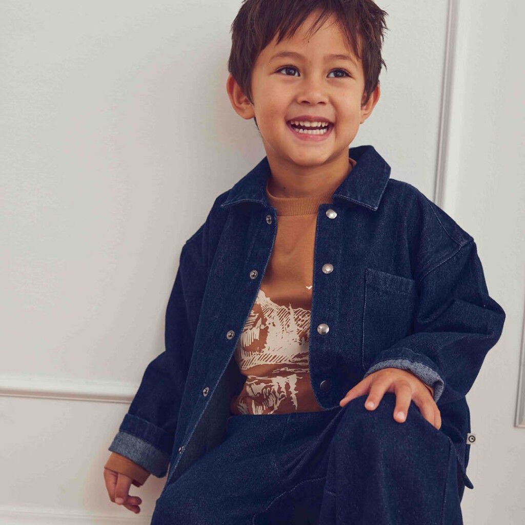 Denim L/S skjorta
