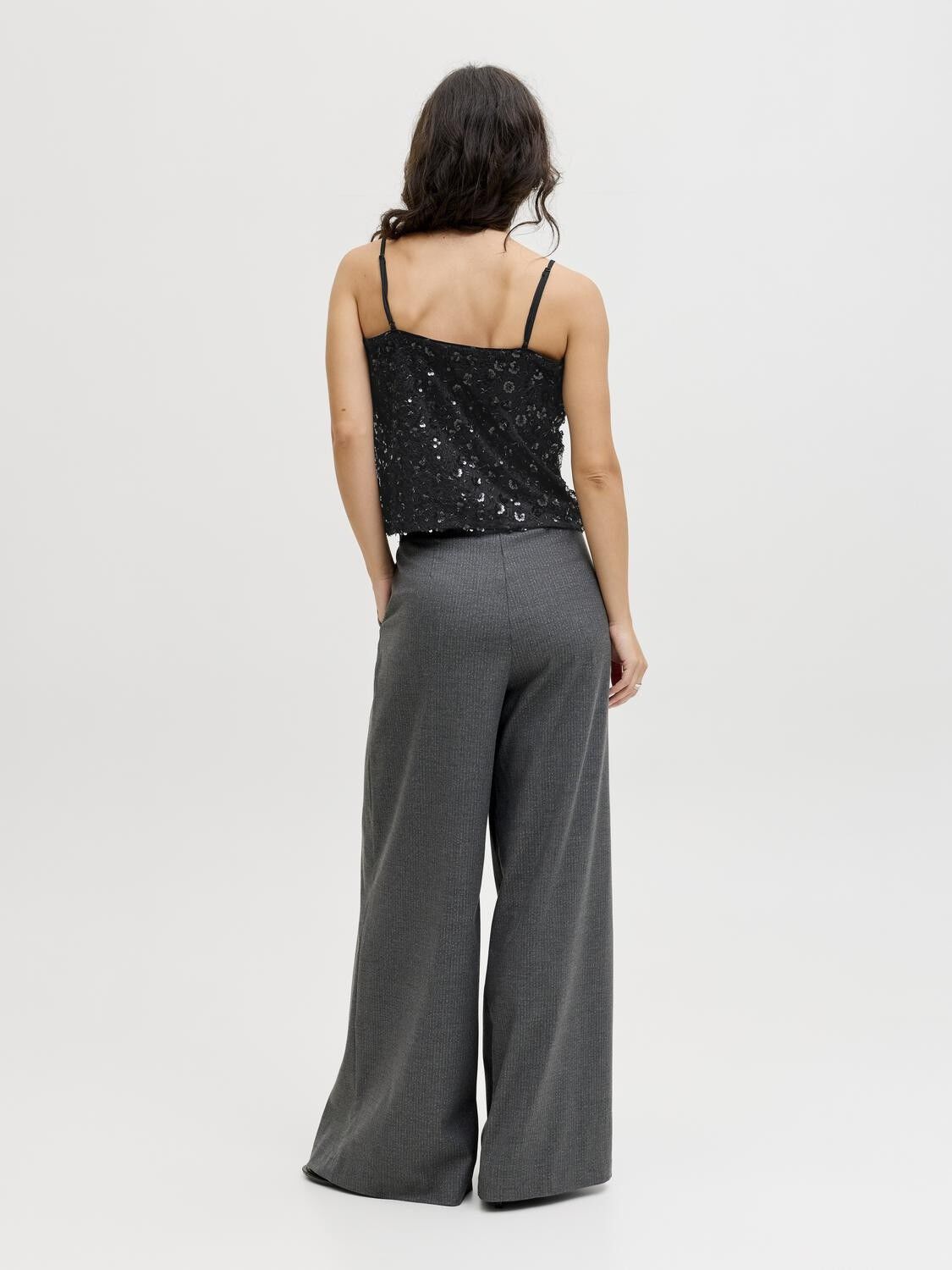 JXDREAM SEQUIN TOP WVN