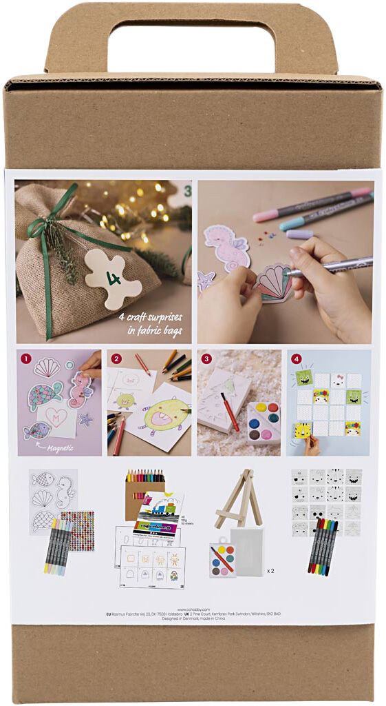 Adventskalender Tegne, Tegne