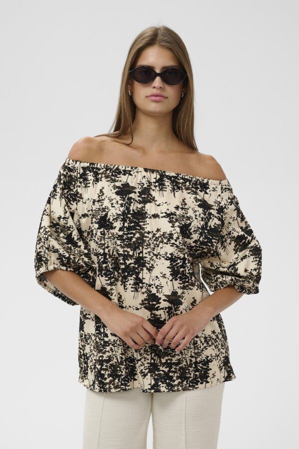 SLNaelle Printed Blouse SS