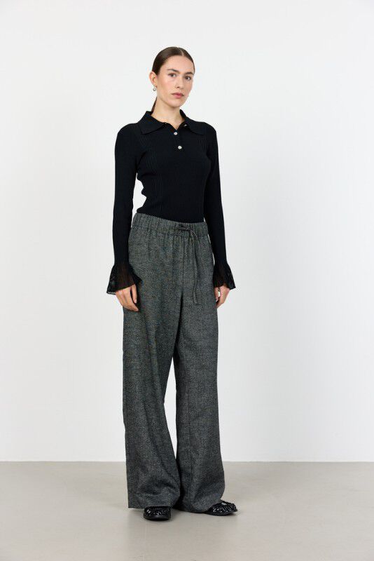 LR-OBI 1 Cardigan Sort