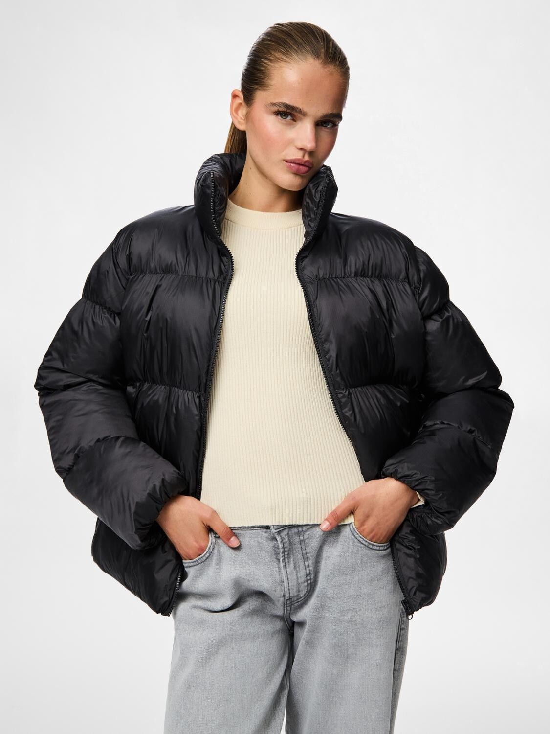PCMILLA SHINY PUFFER JACKET