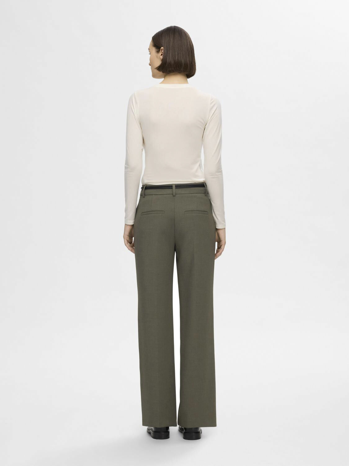 SLFRITA MW WIDE PANT NOOS