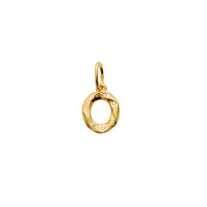 Alphabet Pendant Gold