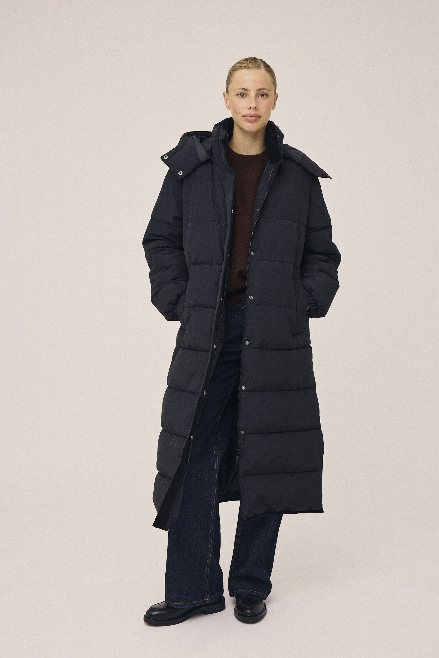 Enya 1 Vandt&aelig;t puffer frakke - GRS