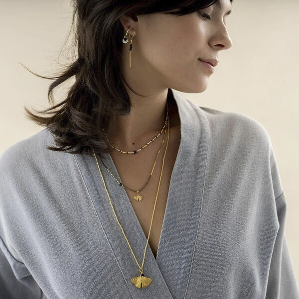 Adventurous Black Onyx Necklace GC