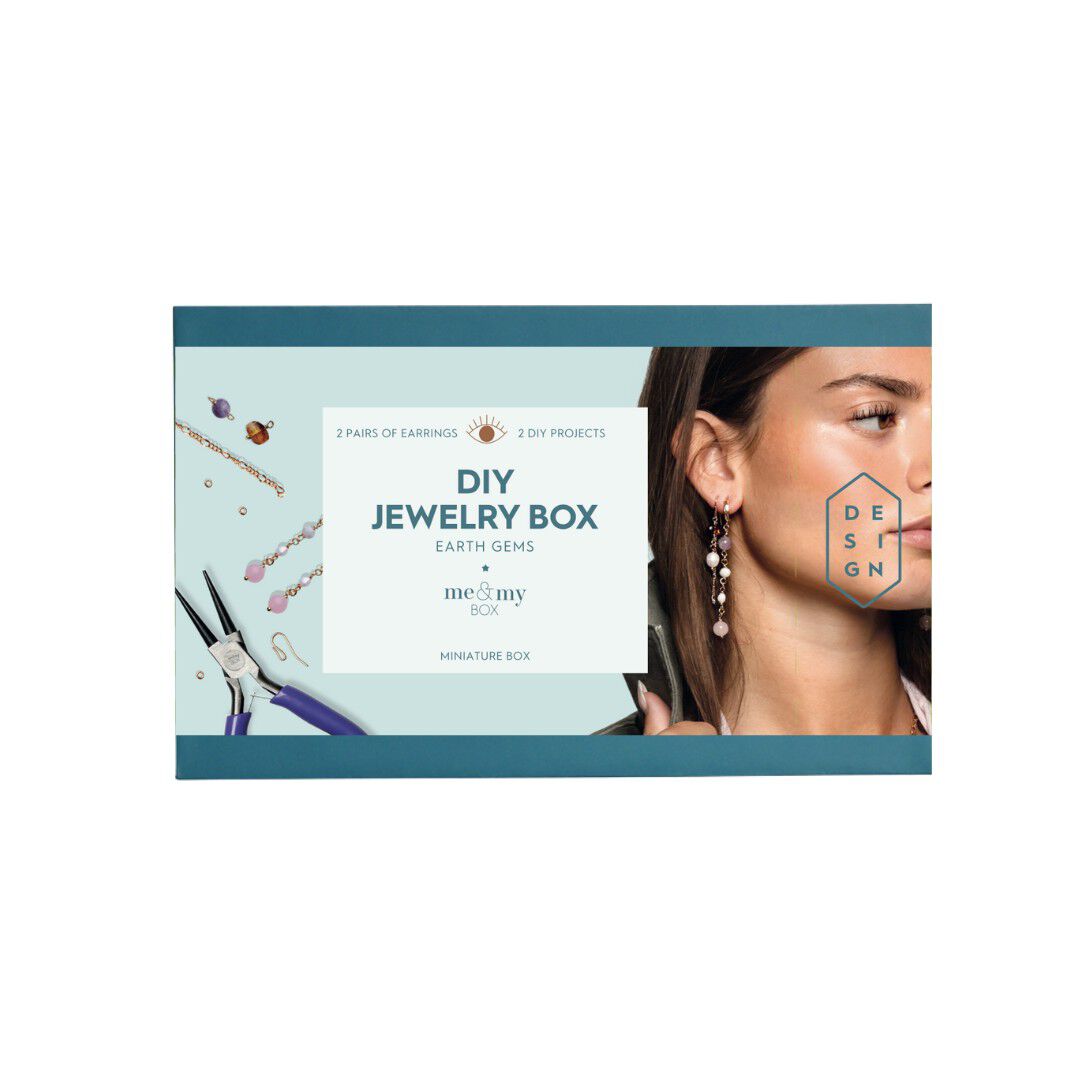 Earth Gems Box - &oslash;reringe forgyldt