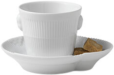 White Elements kopp och fat 10 cl