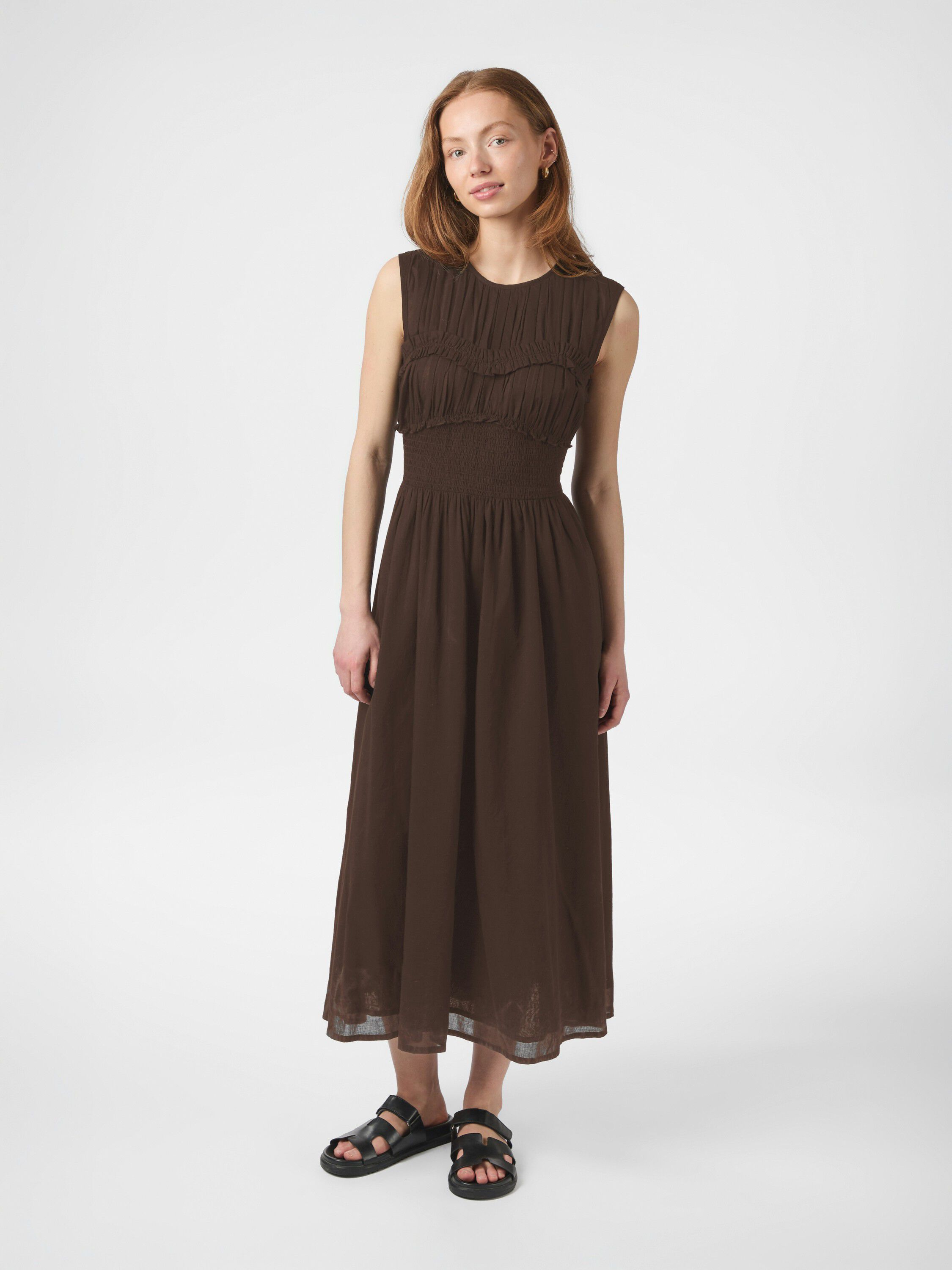Myrna S Voile Dress