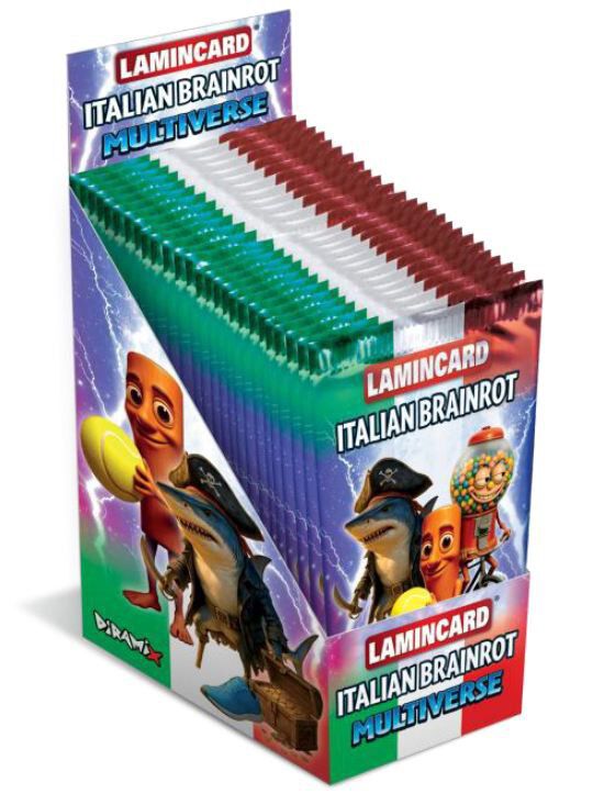 Brainrot Cards w2, 5 cards