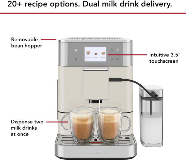 KITCHENAID fuldautomatisk espressomaskin-5KES8557EPL