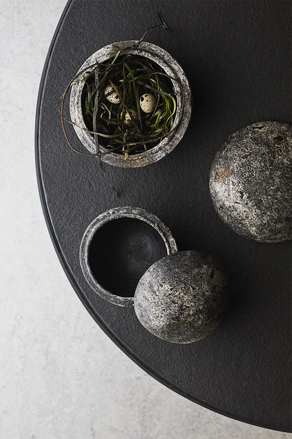 Bonbonniere Echo 18 cm - Rustgr&aring;