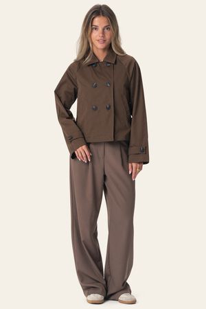 LunaIC Trenchcoat - Dark Brown