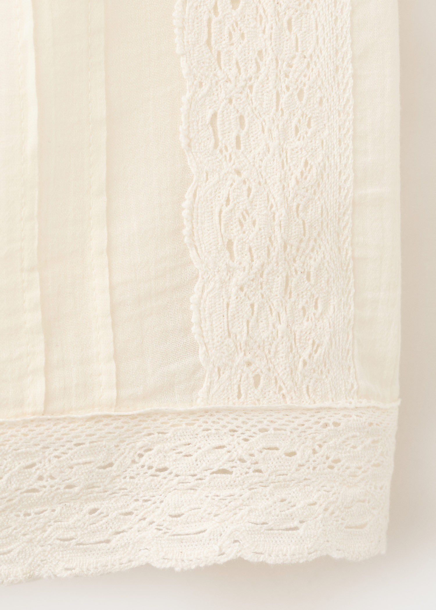 Cotton lace blouse