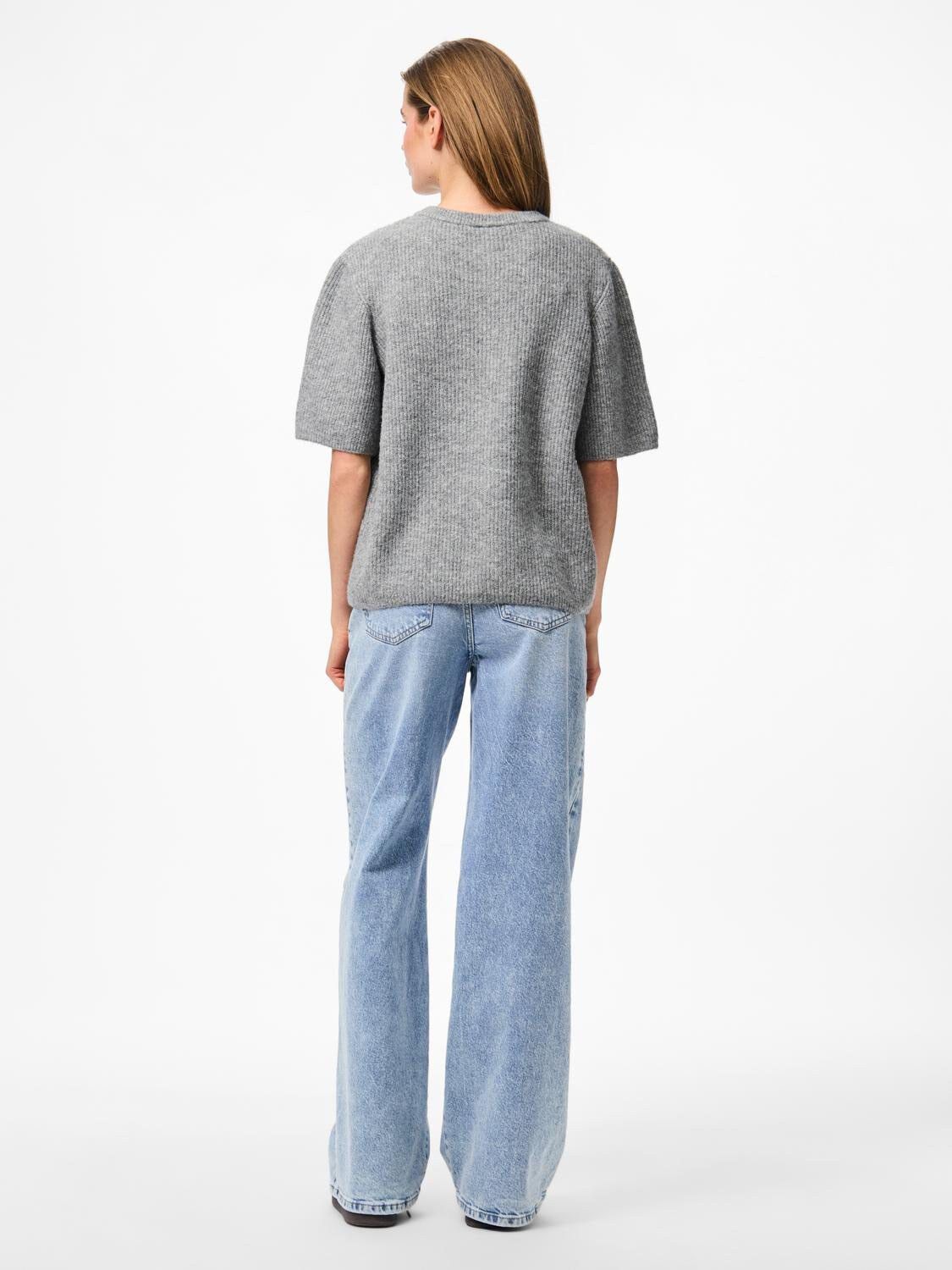 Pcsilly Ss O-Neck Knit Cardigan Noos Bc