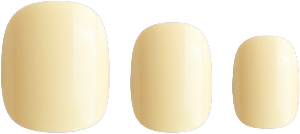 Butter Yellow, Short Squoval