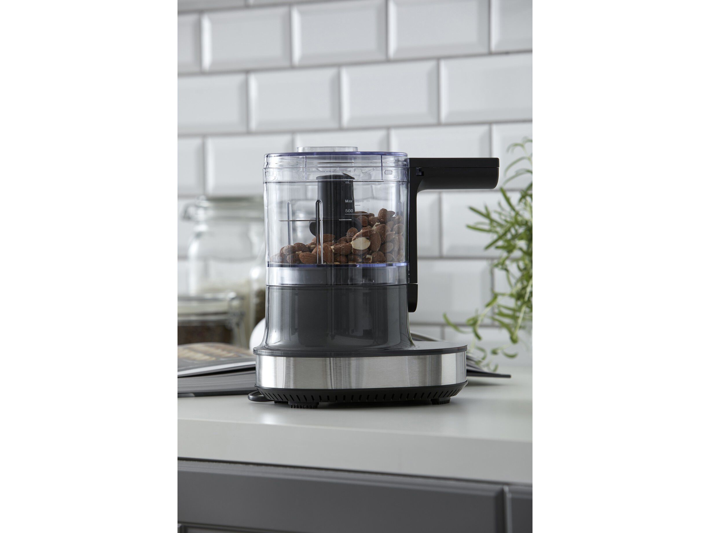 Multihackare 300 watt Gr&aring;/Svart