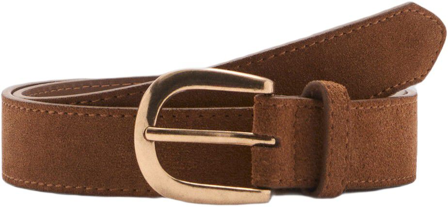 Suede belt