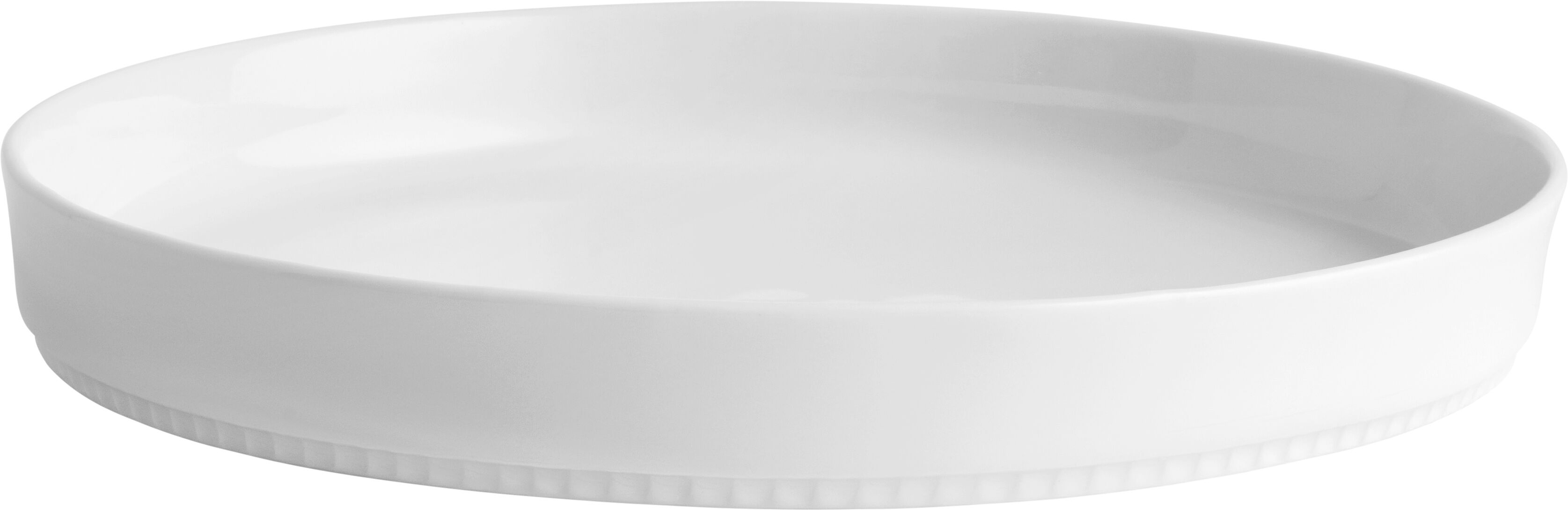 "Tallerken rett kant Toulouse 22 cm Hvit"