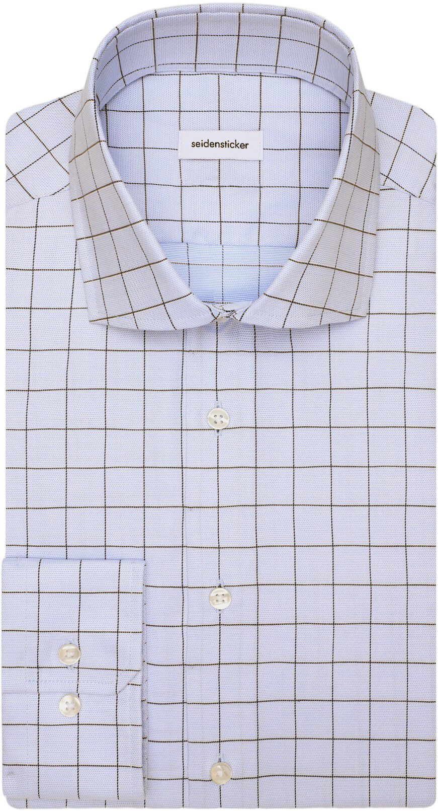 Business shirt Slim 1/1 Kent-Collar Check