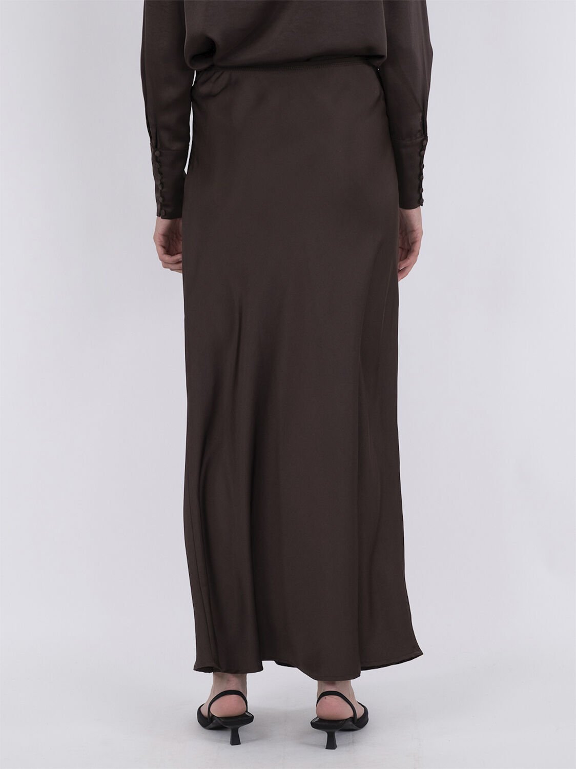 Vicky Heavy Sateen Skirt