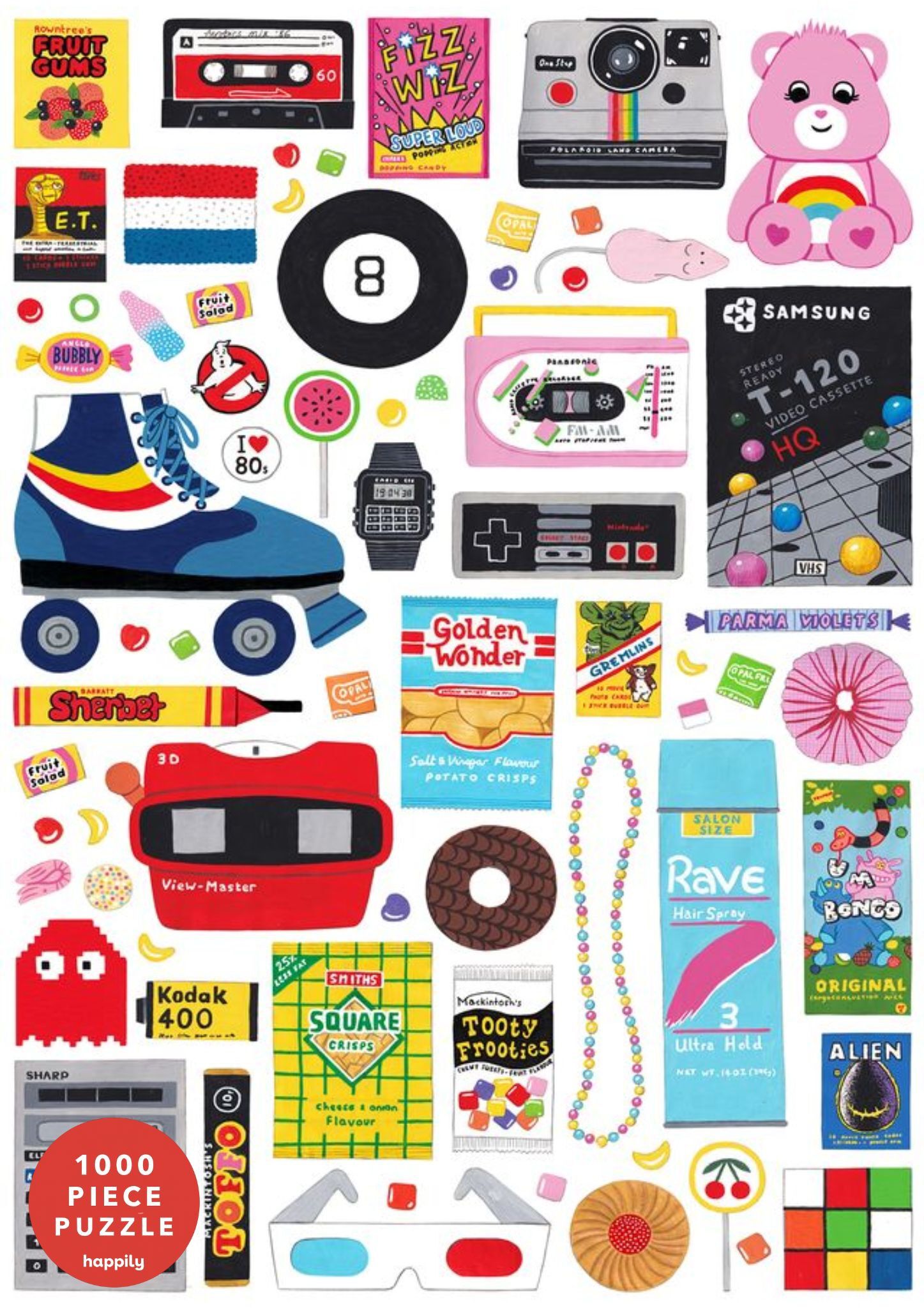 In the 80's - 1,000 Piece Jigsaw Puzzle