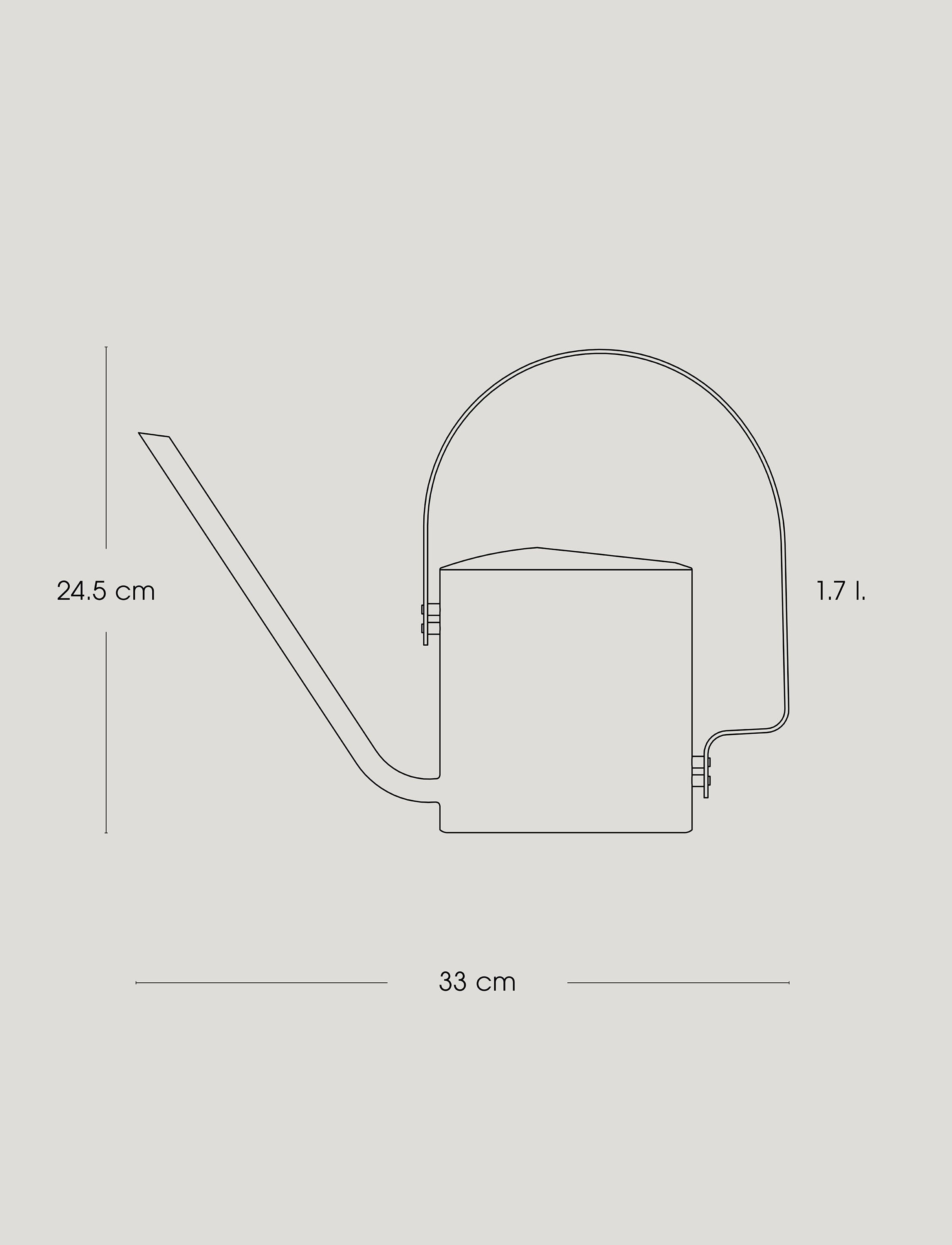 Original vattenkanna 1.7 l. soft sand