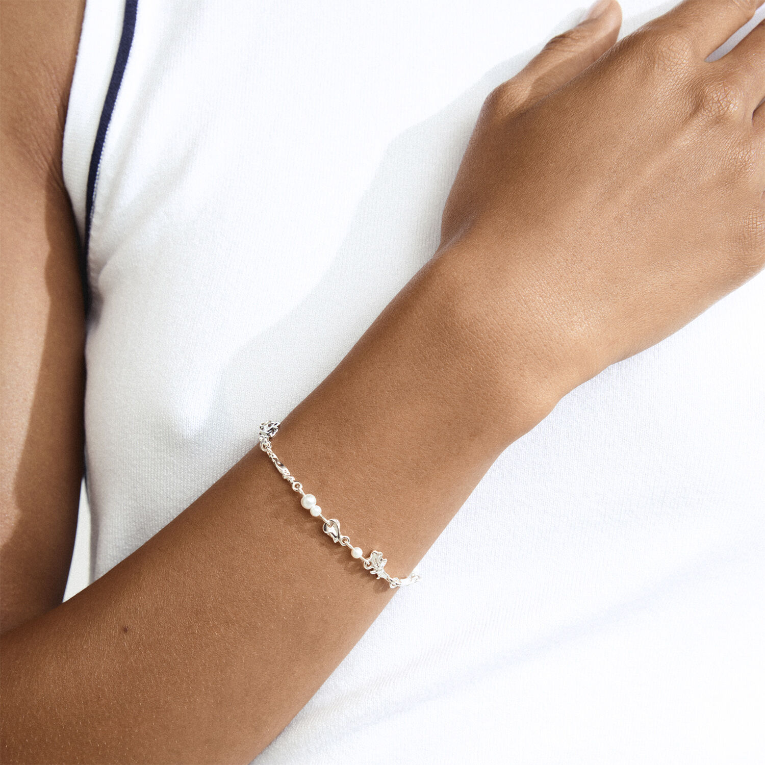 SLOAN bracelet silver-plated