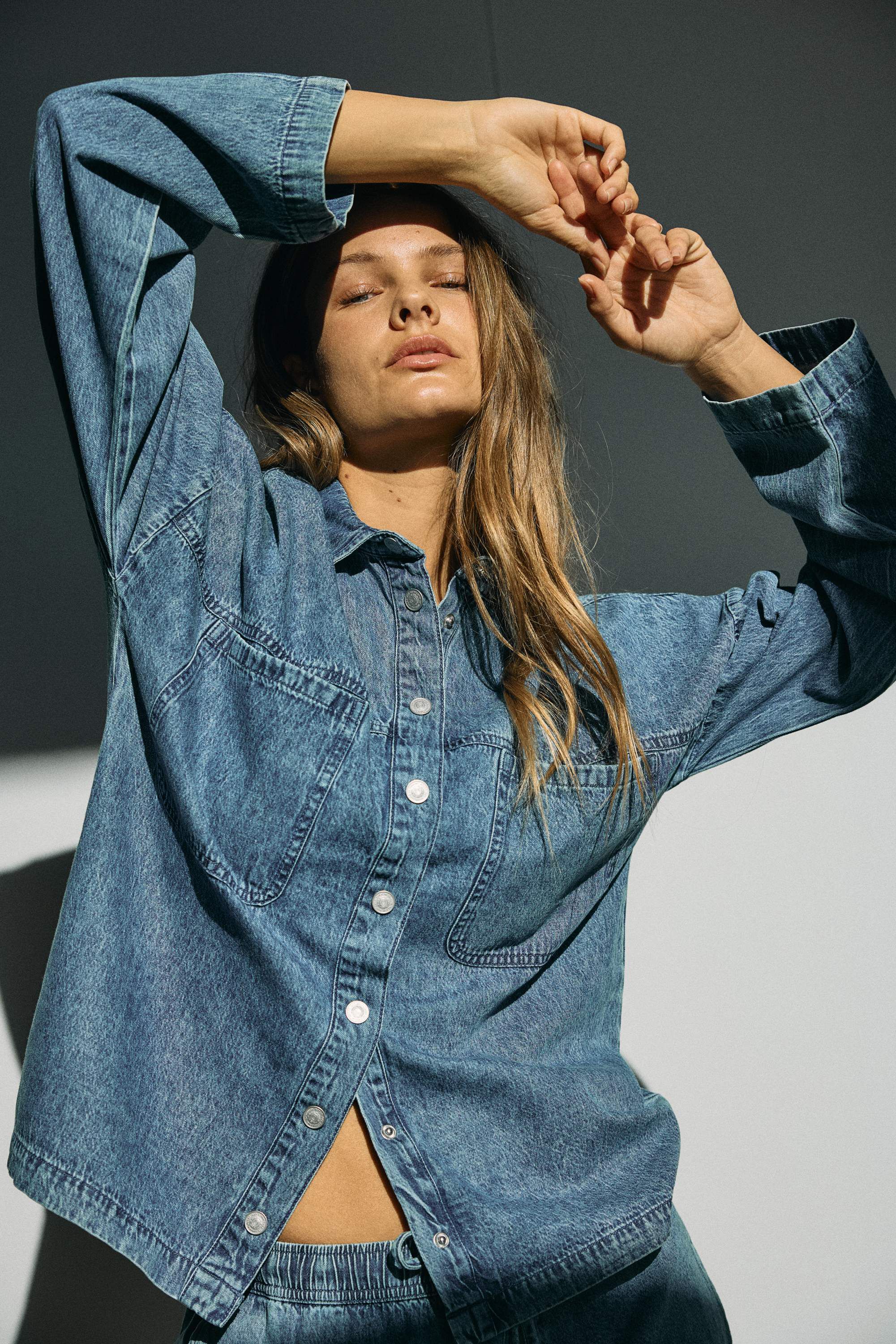 Nmenza L/S Oversize skjorta Mg004Mb Noos