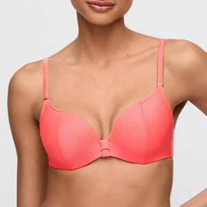 Cassie padded bikini top heartshape
