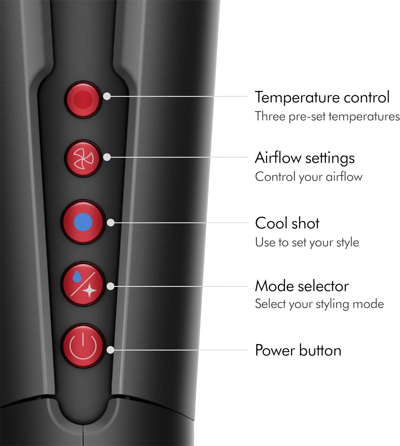 Dyson Airstrait straightener Onyx Gold