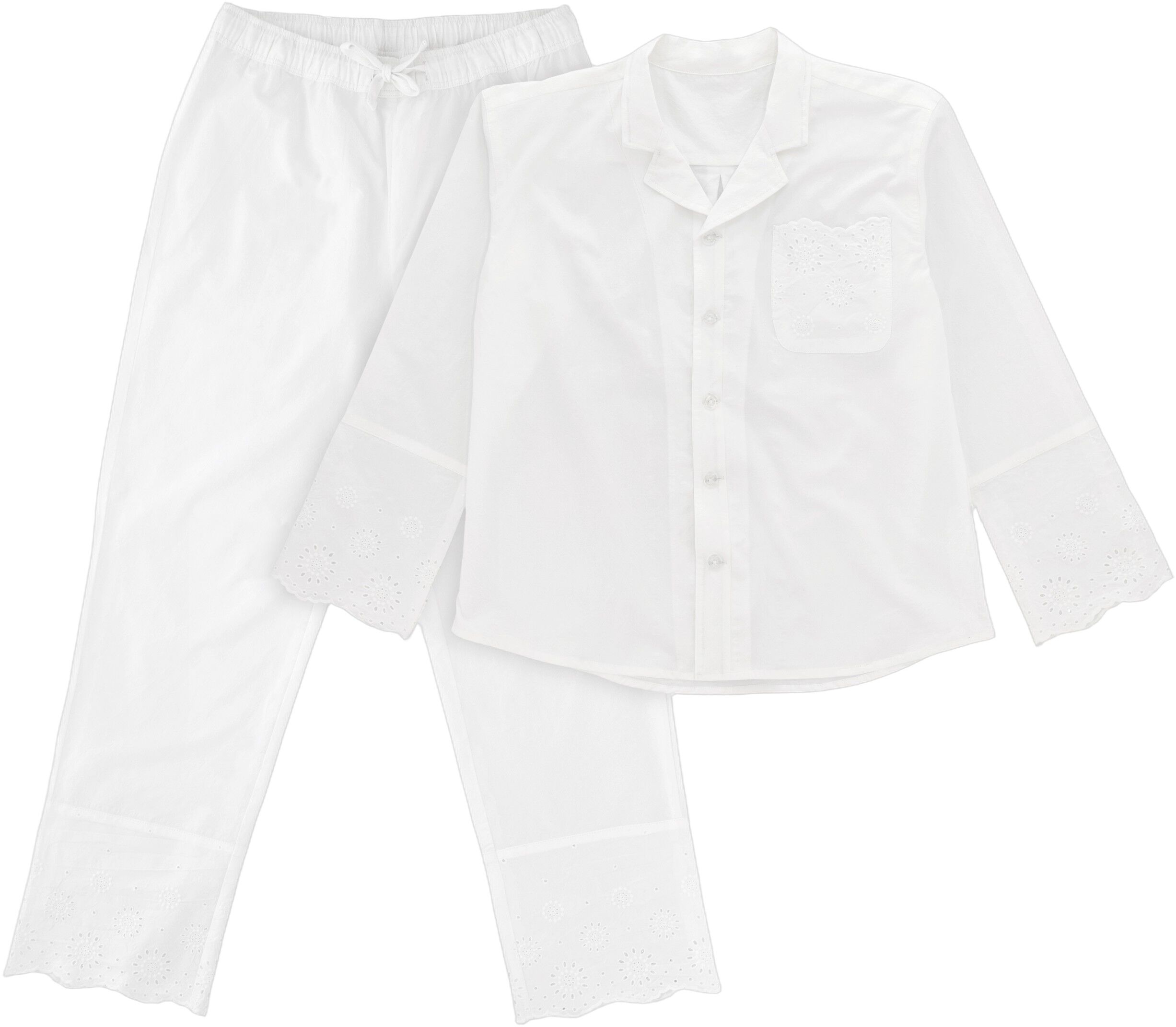 Pyjamas S/M Weekend Stories Suite One White