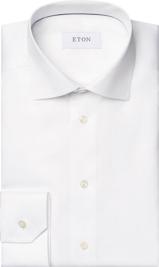 Contemporary Fit Light Blue Signature Twill Shirt