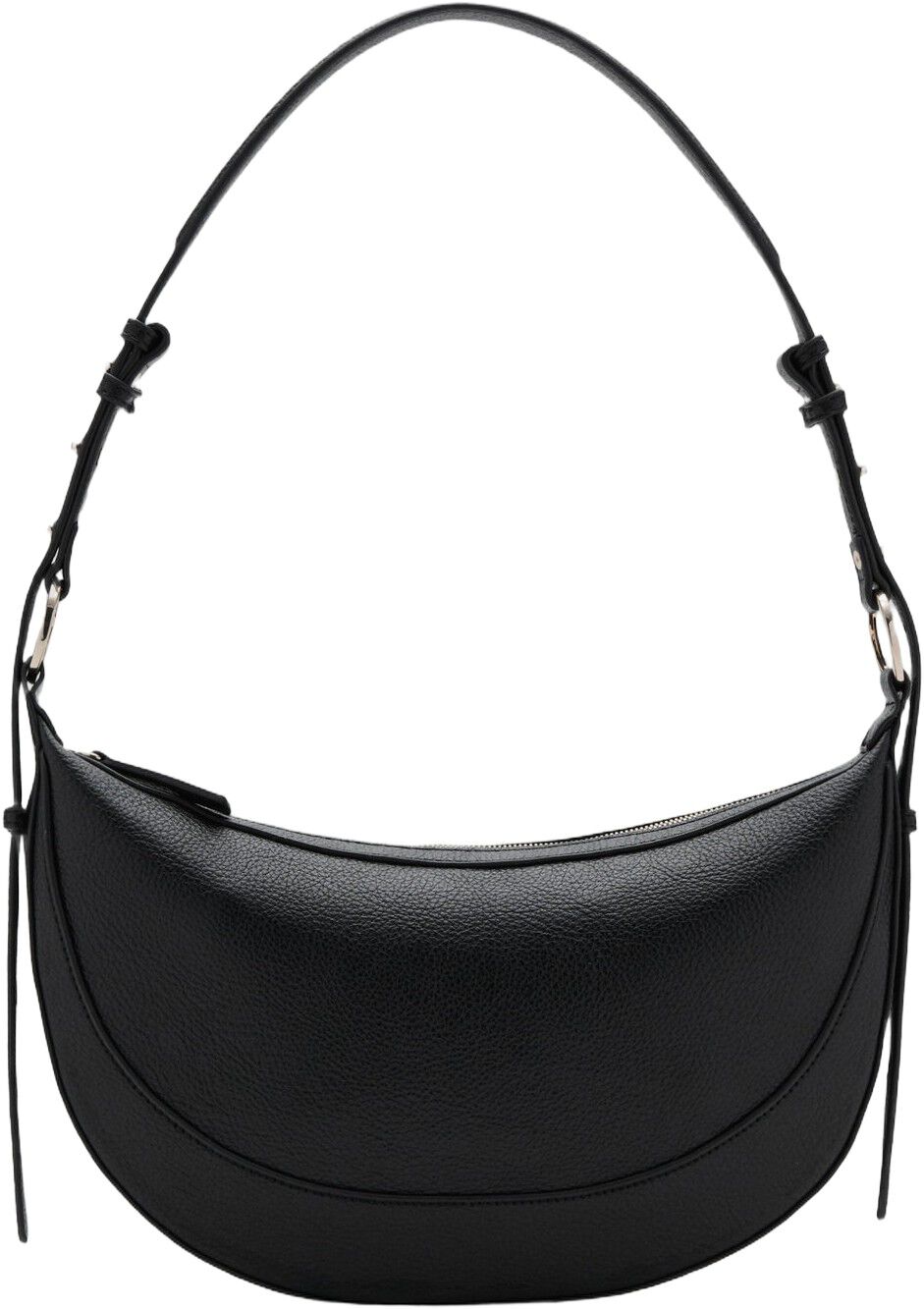 Oval shoulder bag