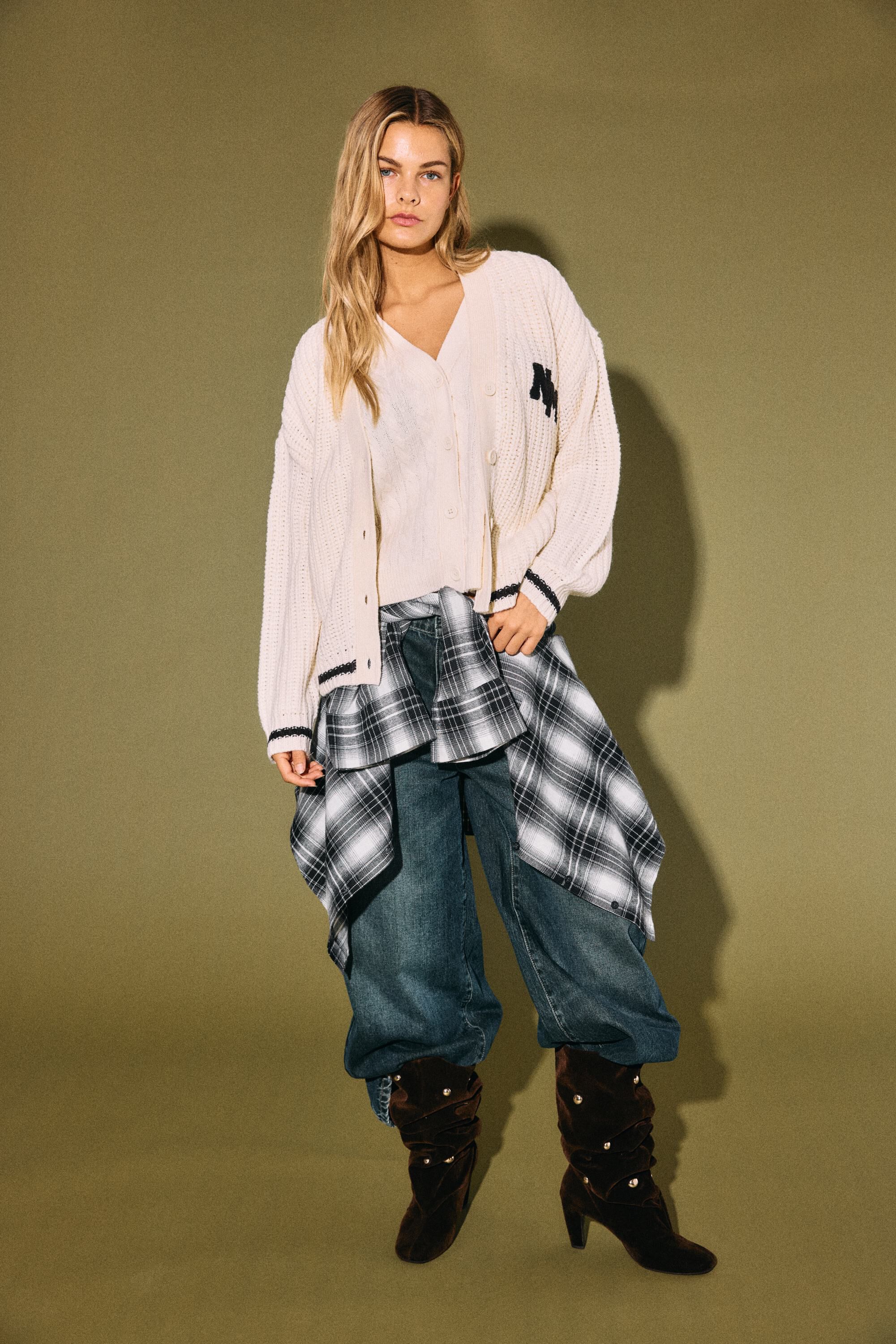 Nmcharlie L/S V-Neck Knit Cardigan