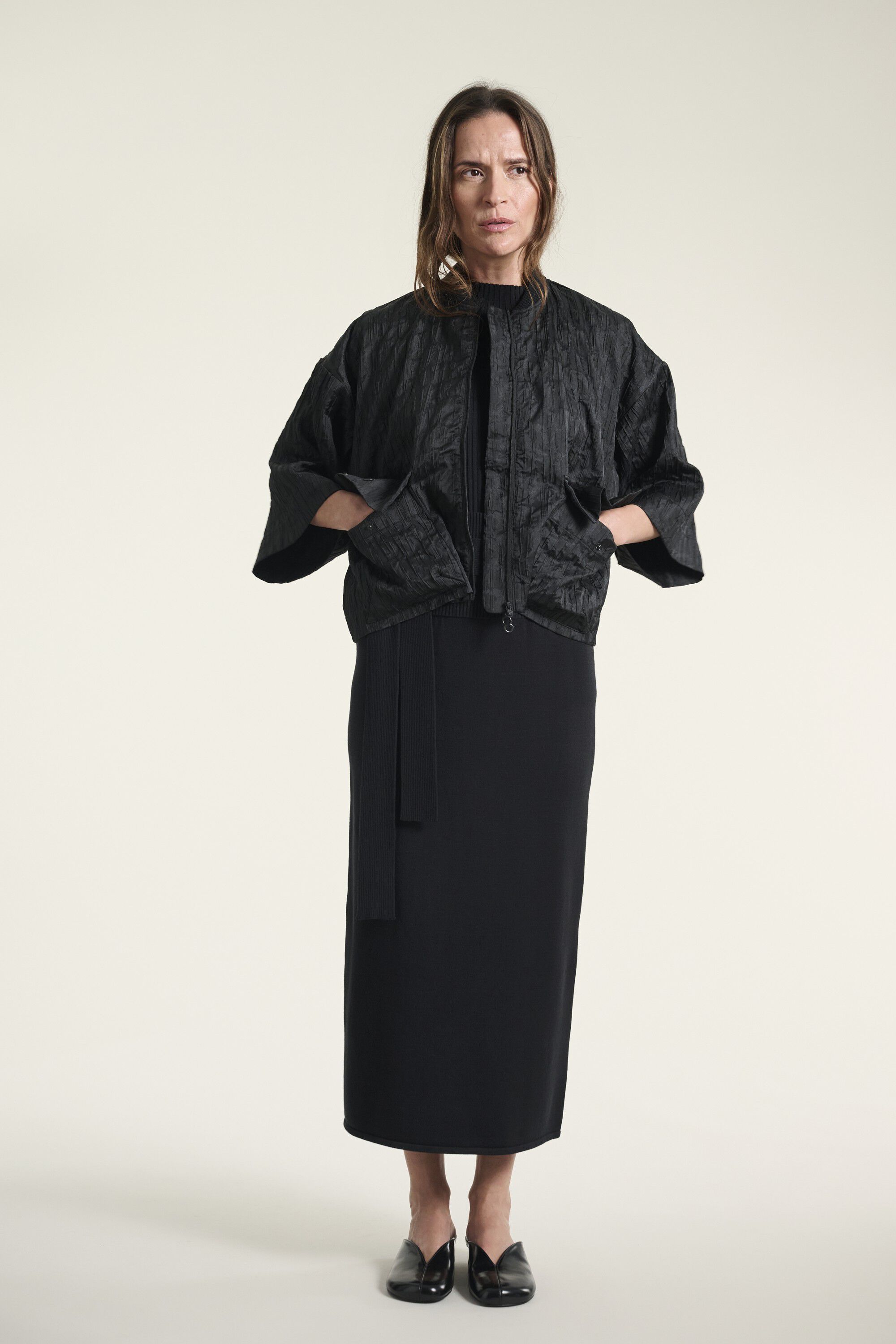 Baburu jakke med krave