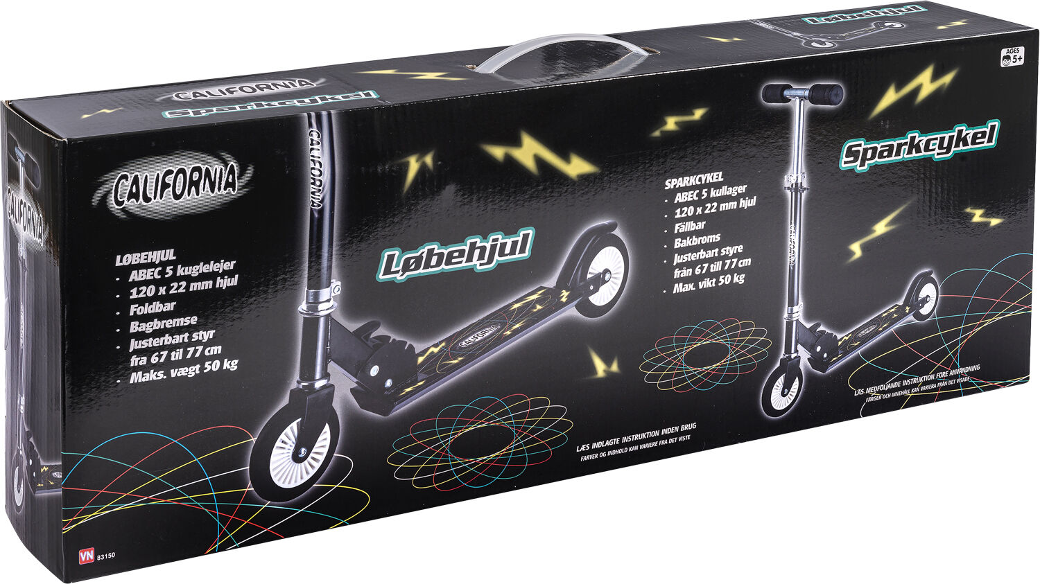 CALIF. SCOOTER ST&Aring;L/ALU 50