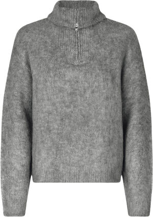 KaneMD Wool zip t-neck