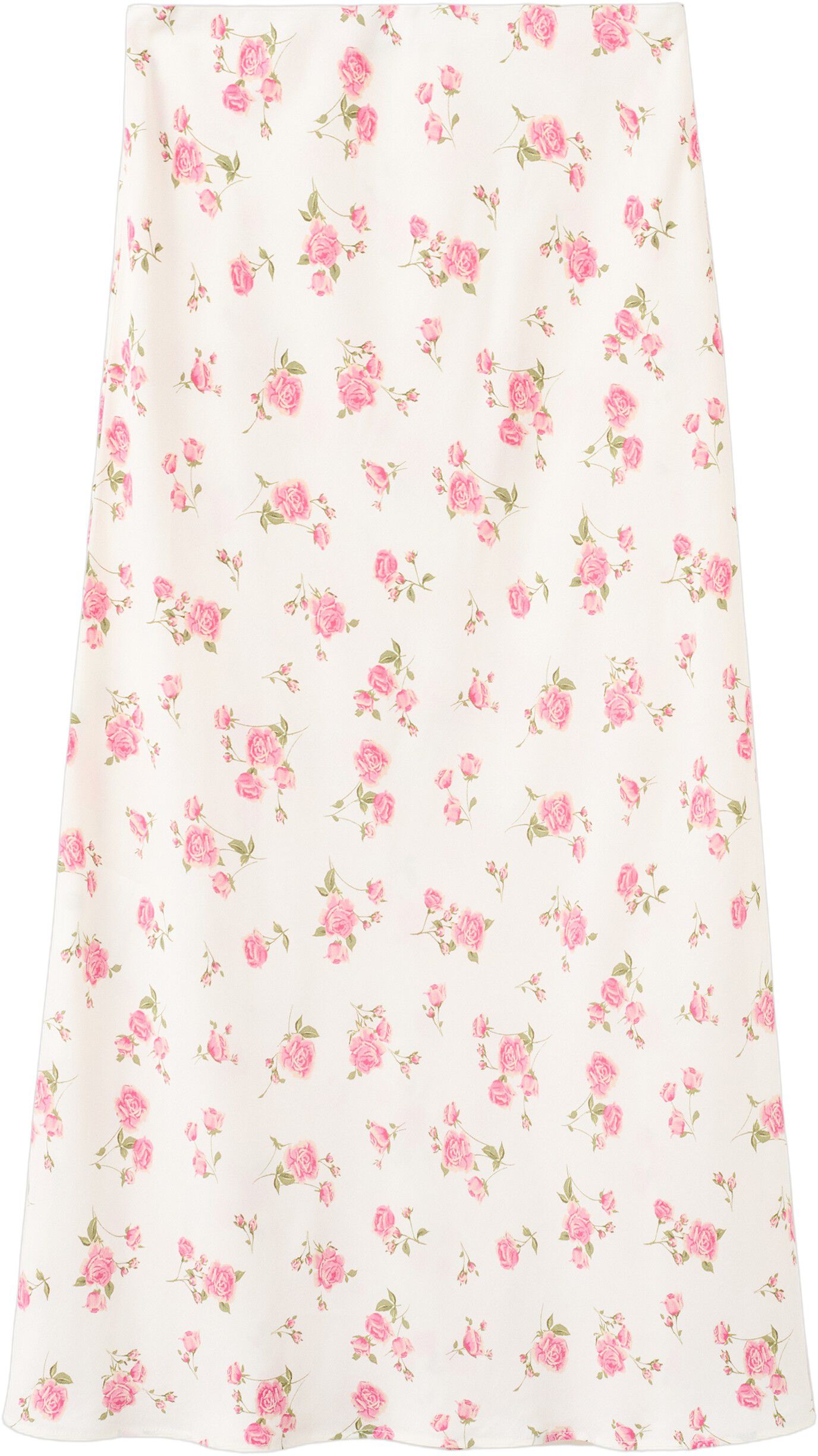 Floral print maxi skirt