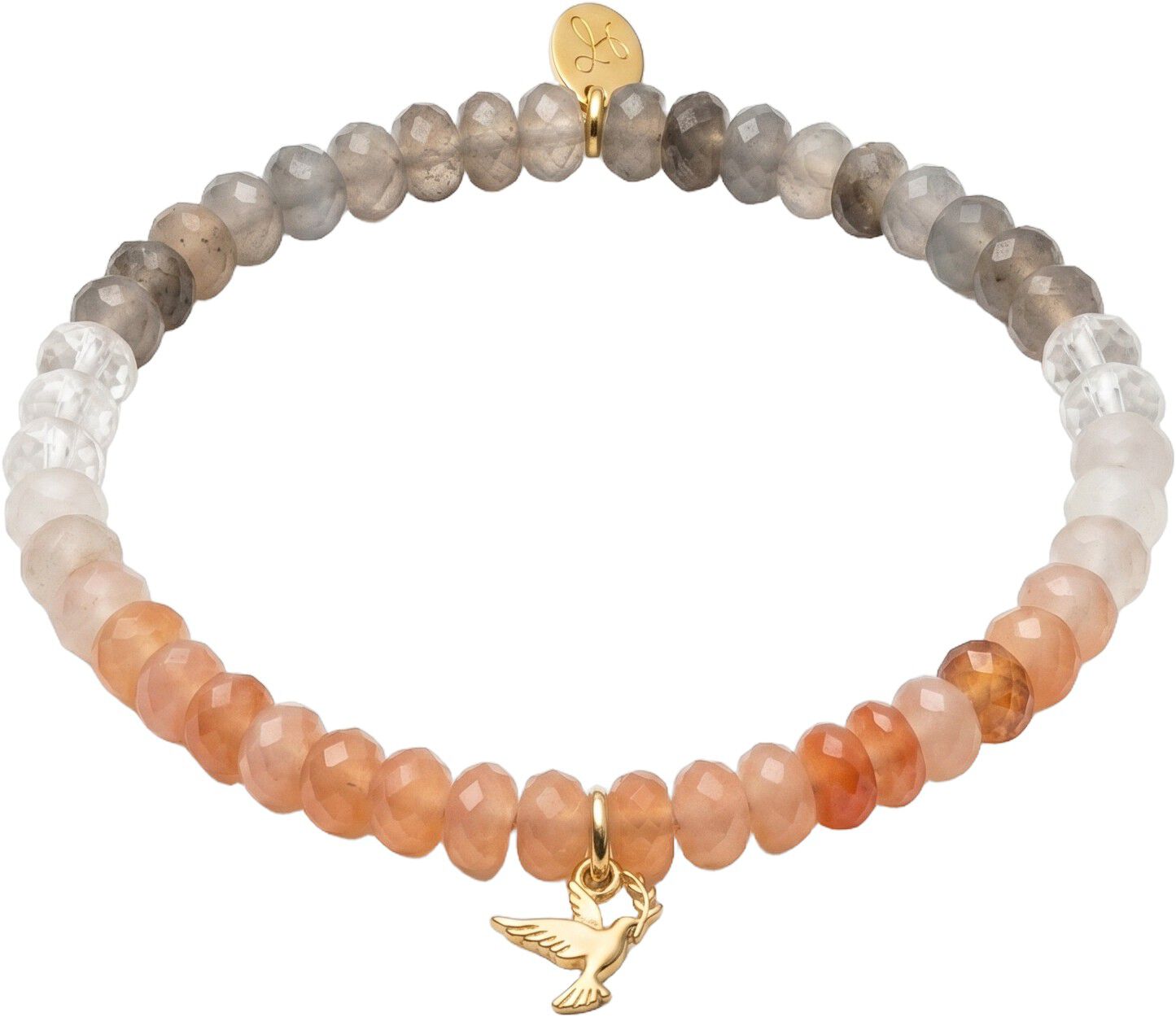 Moonstone Peace Bracelet