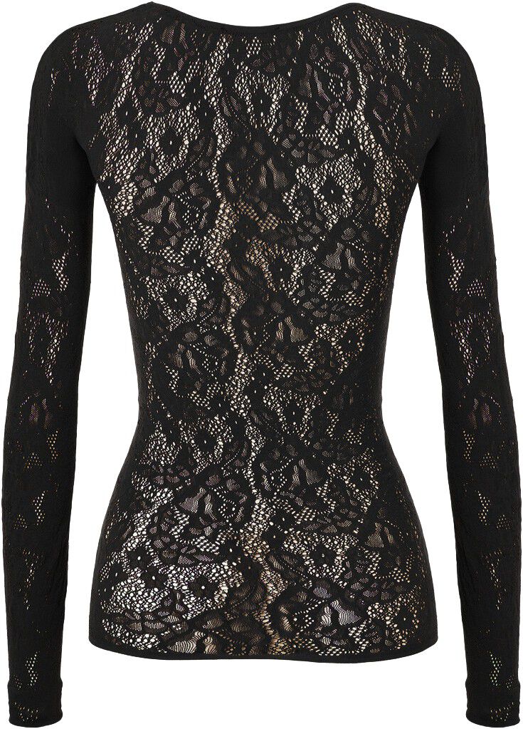 Infinite Rose Net Long Sleeves