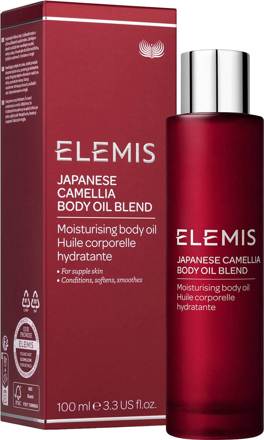 Japanese Camellia Body Oil Blend 100 ml.