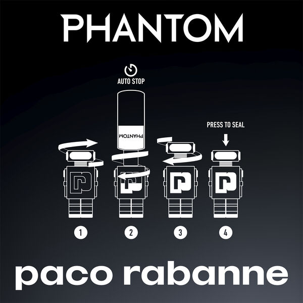 paco rabanne Phantom Eau de toilette refill bottle 200 ML