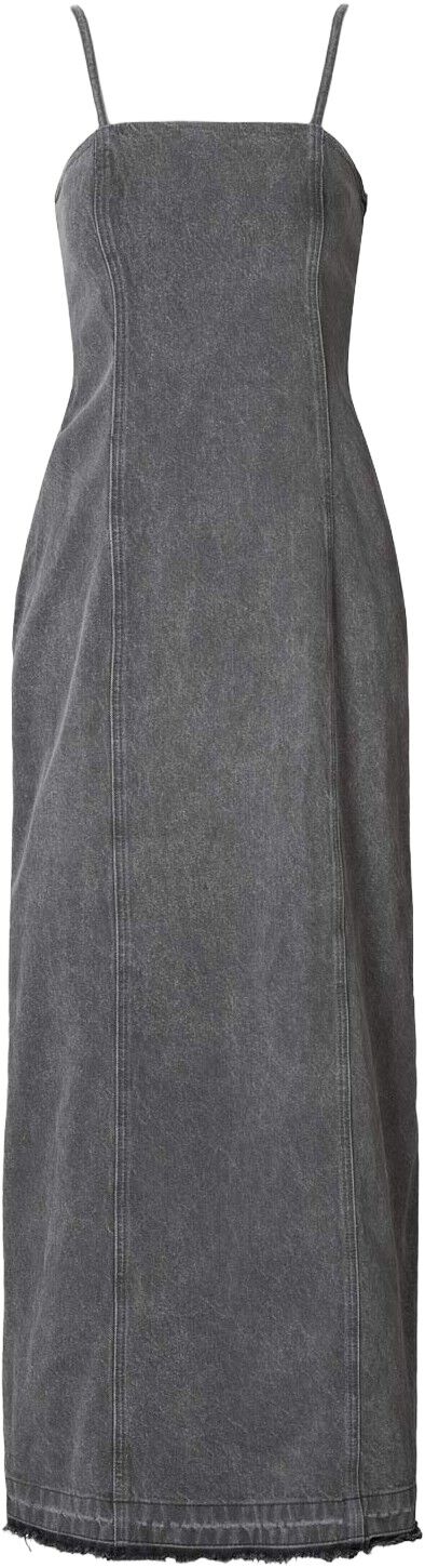 Grey denim fitted dress - Anizette