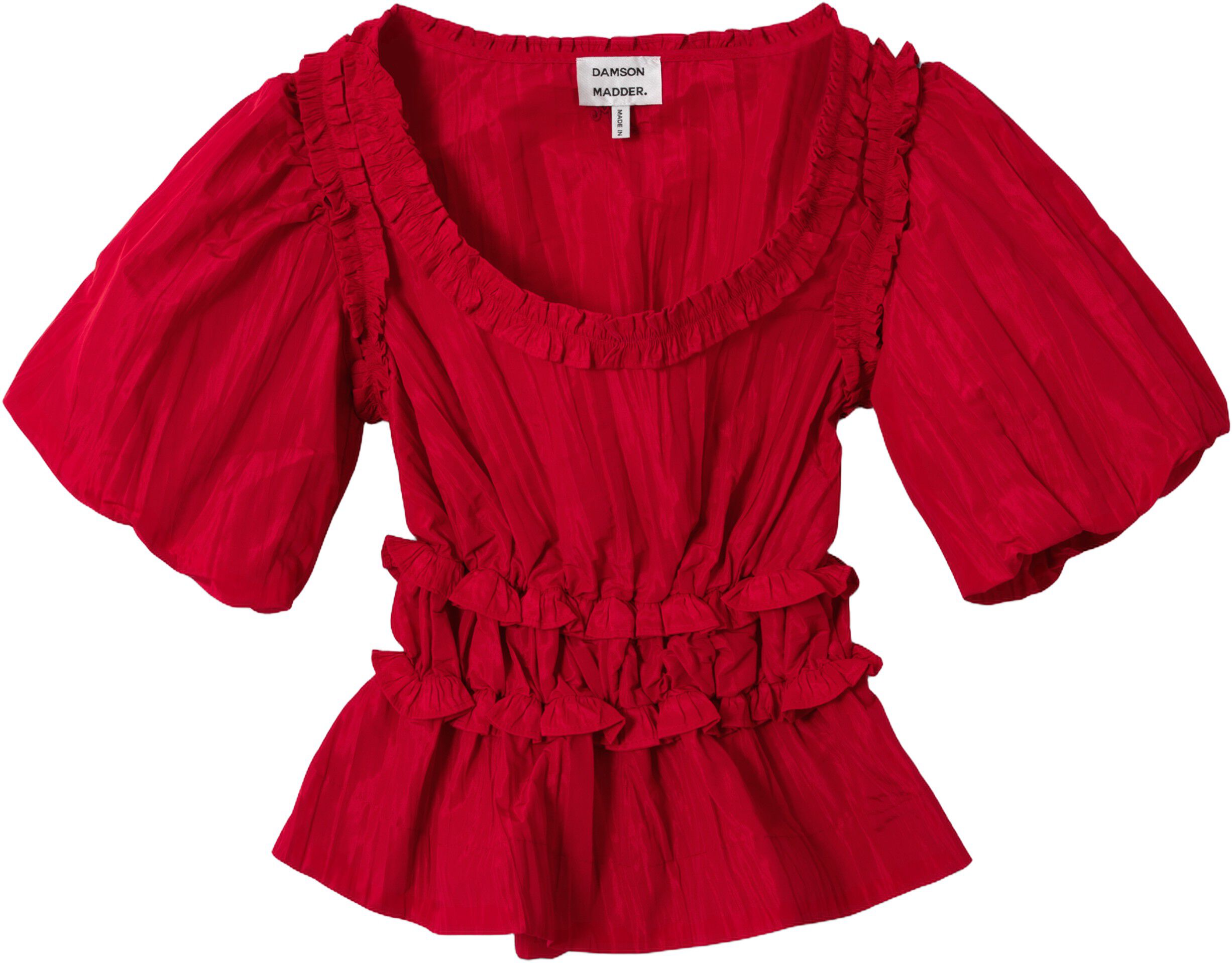 EVERLY RUFFLE BLOUSE